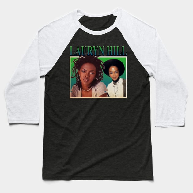 Lauryn Hill Collaborations Baseball T-Shirt by ElinvanWijland birds